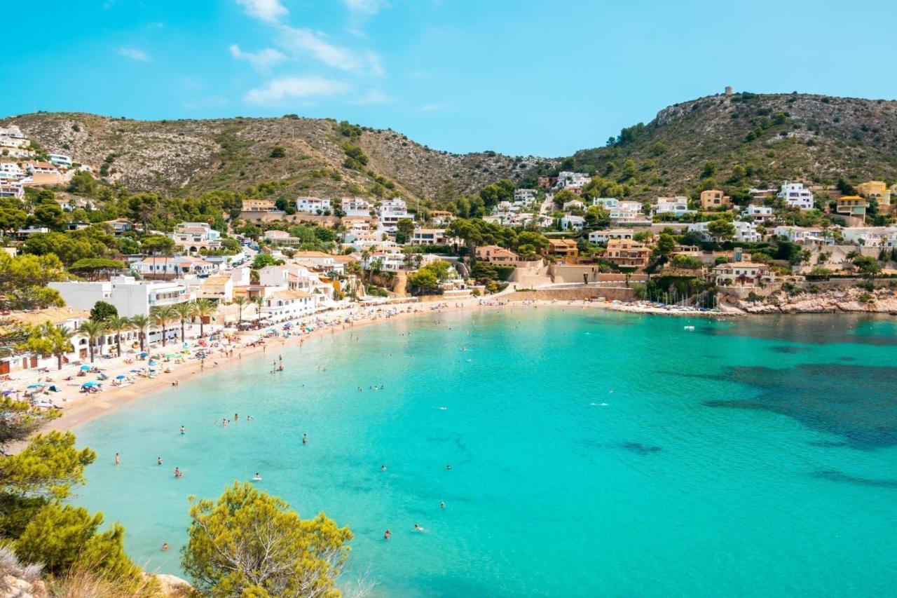Luxury Apartment In The Heart Of Moraira & 200Mtrs From The Sea Eksteriør bilde